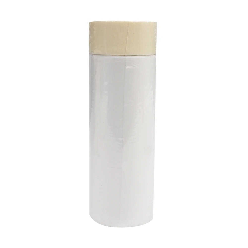 Masking Film with Masking Tape