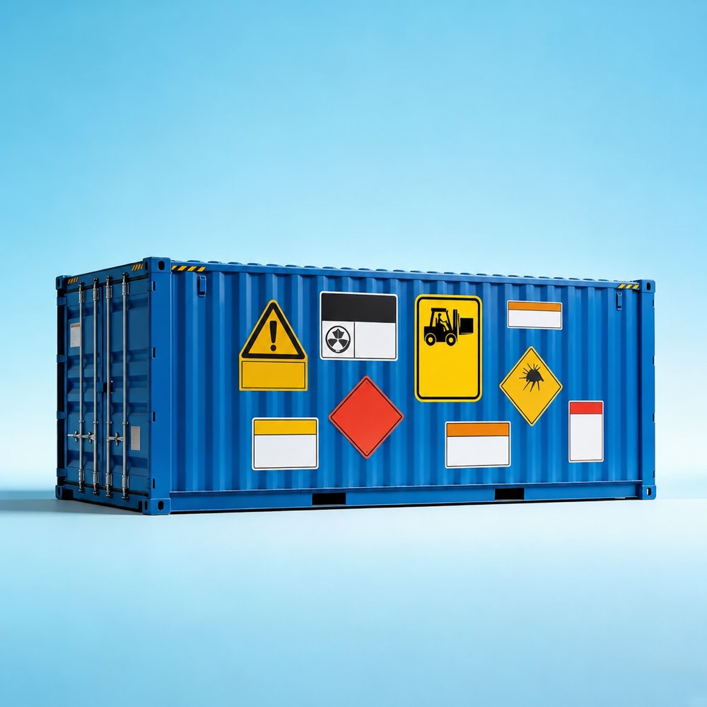 Shipping Container Label